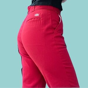 Red Dickies Pants